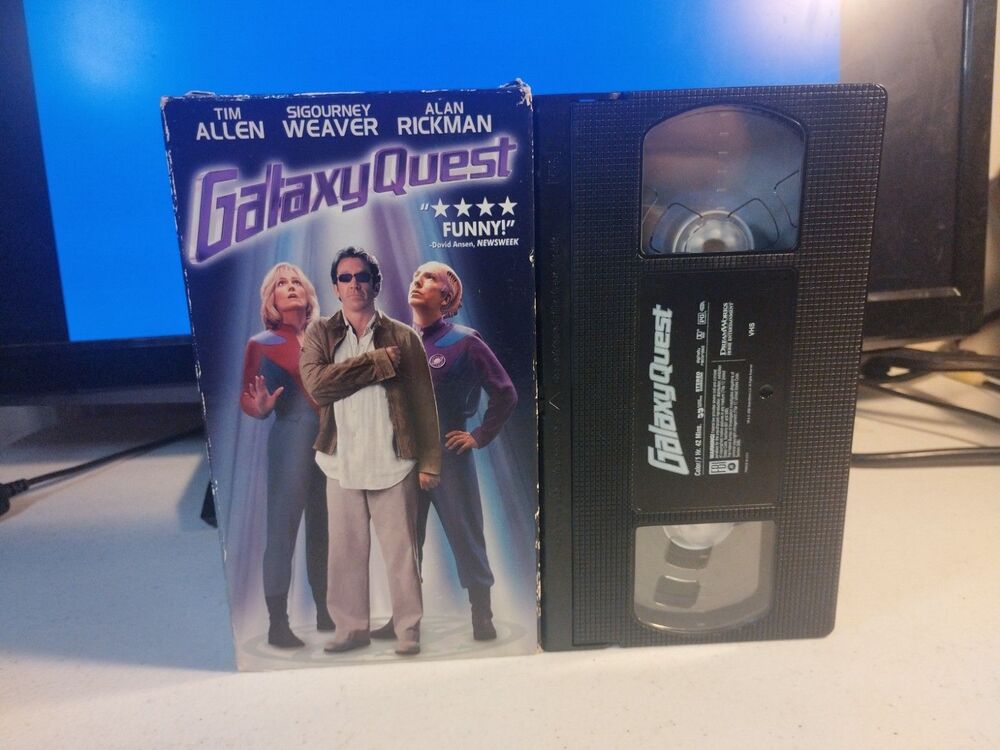 Galaxy Quest (VHS, 2000) Tim Allen Sigourney Weaver Alan Rickman